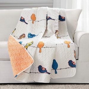 Rowley Cheerful Bird Throw